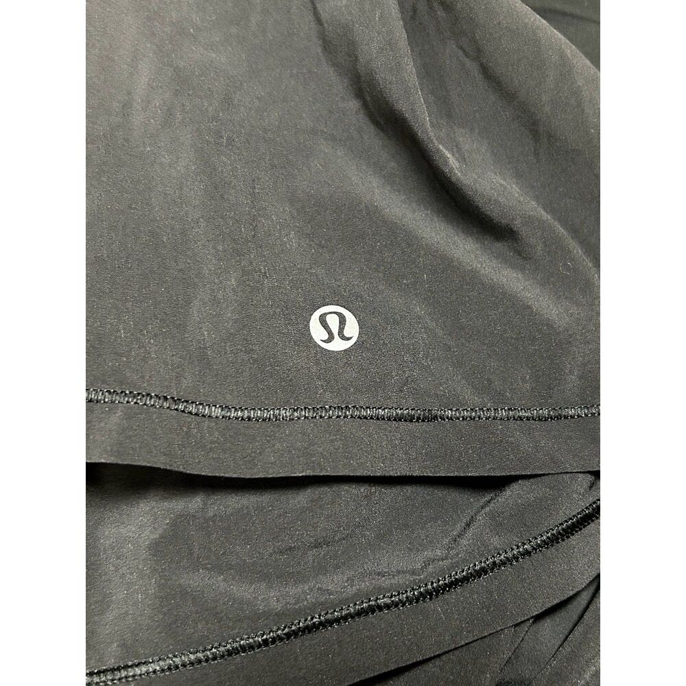 Lululemon, "Circuit Breaker Skirt II,"Women's Skort, Size 6, Black, Used - Picture 4 of 12
